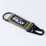 Tap To Pray™ - Tactical Carabiner Keychain