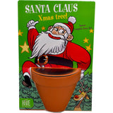 Holiday Santa Spruce Terracotta Grow Pot – Christmas Gift