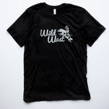 Wild West Tee Vintage Black