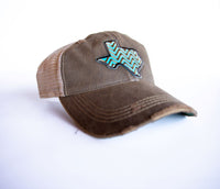 Texas Chevron Cap in Two Colors