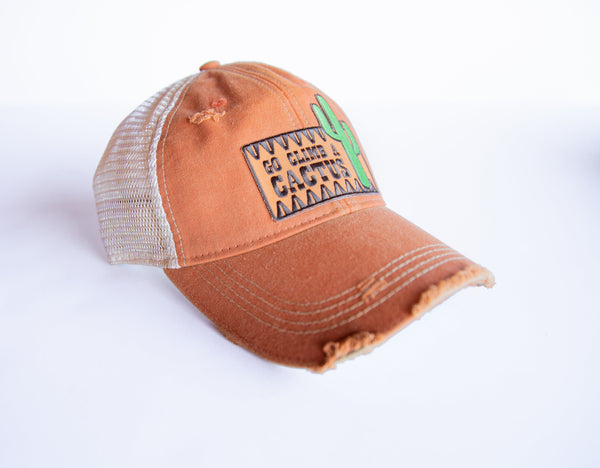 Go Climb a Cactus Patch Cap Five Colors