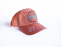 Gulf Pride Trucker Cap Circa 1947 Two Colors