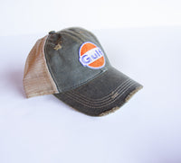 Distressed Gulf Trucker Cap Four Colors