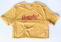 Howdy! Tee- Mustard