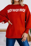 HOHOHO Sweater Red