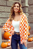 Checkered Cardigan