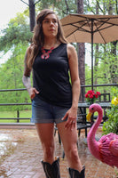 Basic Sleeveless Tank Black
