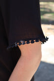 Hold the Reins Lace Detail Hi-Low Top  Jade