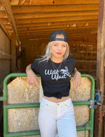 Wild West Tee Vintage Black