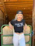 Wild West Tee Vintage Black