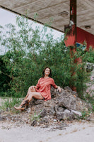 Mineral Wash Tunic Shirt