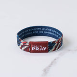 Tap To Pray™ Wristbands - Patriot