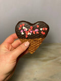 Stroopwafel Hearts: Chocolate / Single