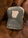 Arkansas Leopard Cap Six Colors