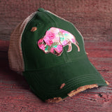 Buffalo Rose Cap Five Colors