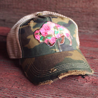 Buffalo Rose Cap Five Colors