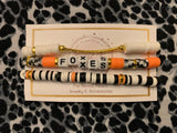 School Spirit Bracelet - Foxes and Vixens ~ In Store