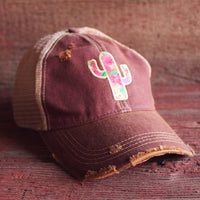 Cactus Rose Cap Ten Colors