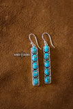 Western Accessories, Western Jewelry, Earrings for Women, Southwestern Jewelry, Western Jewelry Wholesale, Cowgirl Jewelry, Western Wholesale, Wholesale Accessories, Wholesale Jewelry, western boho earrings, silver and turquoise earrings, turquoise stone earrings, turquoise western earrings,  turquoise jewelry, turquoise earrings, western earrings, bar earring, real turquoise earring, real turquoise