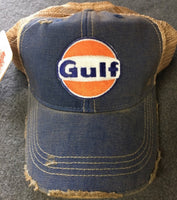 Distressed Gulf Trucker Cap Four Colors