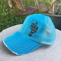 Southwest Cactus Cap Three Colors