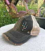 Southwest Cactus Cap Three Colors