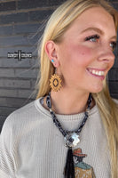 Aztec Cowgirl Earrings
