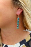 Western Accessories, Western Jewelry, Earrings for Women, Southwestern Jewelry, Western Jewelry Wholesale, Cowgirl Jewelry, Western Wholesale, Wholesale Accessories, Wholesale Jewelry, western boho earrings, silver and turquoise earrings, turquoise stone earrings, turquoise western earrings,  turquoise jewelry, turquoise earrings, western earrings, bar earring, real turquoise earring, real turquoise