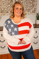 Stars and Stripes Sweater ~ In Store
