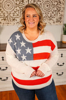 Stars and Stripes Sweater ~ In Store