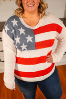 Stars and Stripes Sweater ~ In Store