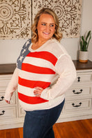 Stars and Stripes Sweater ~ In Store