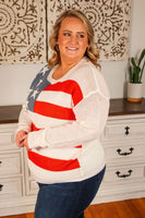 Stars and Stripes Sweater ~ In Store