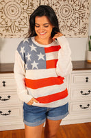 Stars and Stripes Sweater ~ In Store