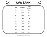 Ava Tank- Dark Grey