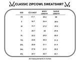 Classic ZipCowl Sweatshirt - Charcoal