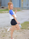BLACK- Shenandoah Stud Shorts