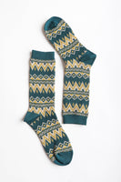 Cozy Tribal Pattern Socks