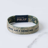 Tap To Pray™ Wristbands - Valor Camo & Isaiah 6:8