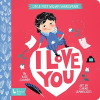 Little Poet William Shakespeare: I Love You  Kids Book