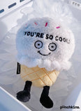 "You're So Cool!" Plush Ice Cream Cone