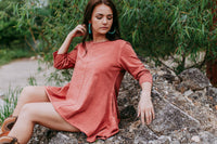 Mineral Wash Tunic Shirt