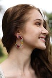 Colorful Raffia Earrings Jewelry