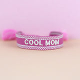 Embroidered Woven Tassel Bracelet