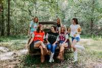 Game Day sequins Sleeve Tee