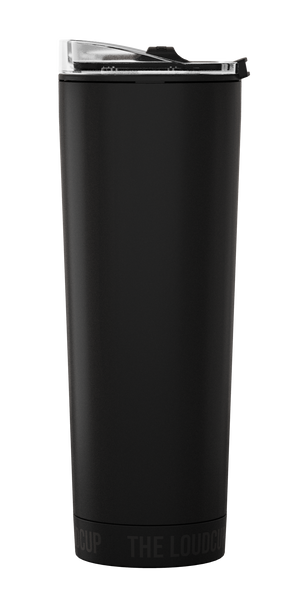 UPDATED LID LoudCup 23oz Tumbler with Integrated Air Horn - Black