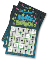 Boozy Bingo- Scratch off Drinking Game