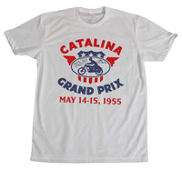 Catalina Grand Prix Tee--White