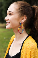 Raffia Hoop Statement Earrings Accessories