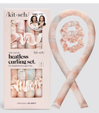 Satin Heatless Curling Set - Sunset Tie Dye ~ In Store